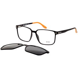 Anteojo de Vista Belong 173 Clip-on Negro Polarizado