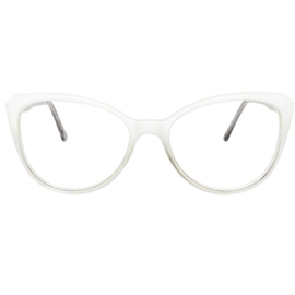 Anteojo De Vista Elizabeth Arden Tribeca Blanco Brillo