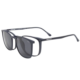 Anteojo de Vista Prototype Belisario Navy Blue con Clip On Polarizado