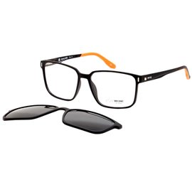 Anteojo de Vista Belong Clip-On DY S173 Negro Mate Polarizado