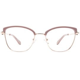 Anteojo de Vista Prune Diana Rose Gold