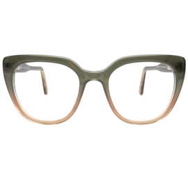 Anteojo de Vista 360 Lyra Verde y Marrón Brillo