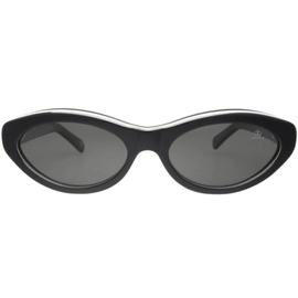 Anteojo De Sol Paula Cahen D'Anvers Sicilia Negro Brillo Polarizado