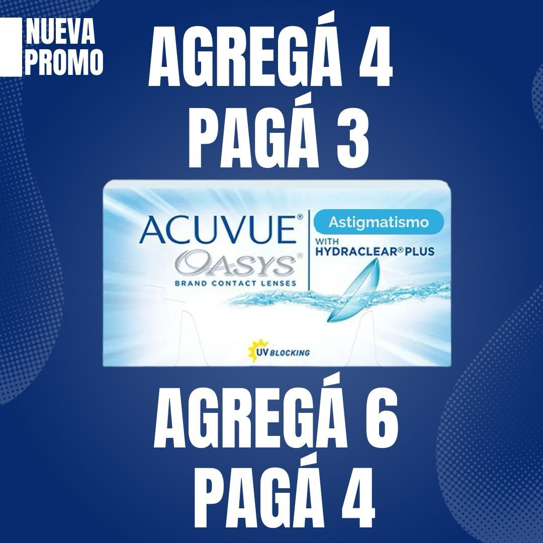Acuvue Oasys Toric Para Astigmatismo MC Optica