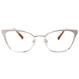 Anteojo de Vista Paula Cahen D'Anvers Oxford Plata y Blanco