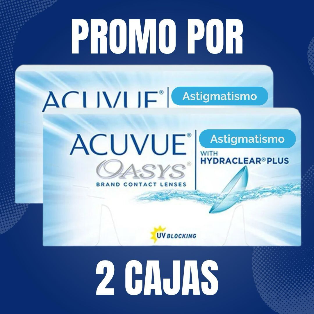 Johnson Acuvue Oasys Para Astigmatismo Promoción Cajas Acuvue