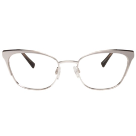 Anteojo de Vista Paula Cahen D'Anvers Oxford Plata y Negro