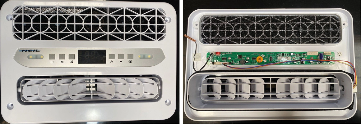 Tablero AA HDK2200 frente y dorso