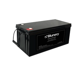 Batería de Litio BLUNERY LiFePO4 12,8V 200Ah 2560Wh Solar y Backup (BATBLUSTD12200)