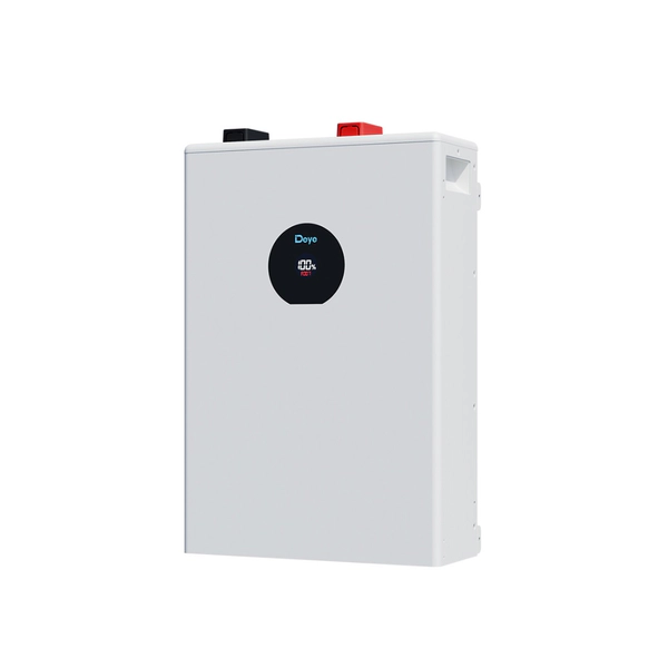 KIT c/Inversor Bateria Litio LiFePO4 Wall/Apil 5,1kWh 51,2v 100Ah c/ Prot y Display DEYE (SE-F5 Pro)