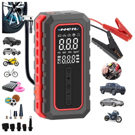 Arrancador + Inflador Portatil - TITAN L4