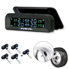 TPMS para Autos - Sensores Internos + Auxilio - C260+1