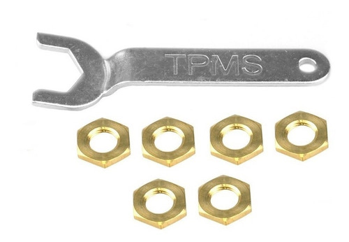 Llave + 6 Tuercas Para Tpms C260 C240 C300 -repuesto-