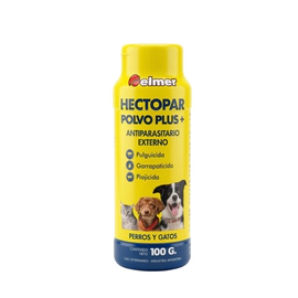 Antiparasitario Hectopar polvo plus+ 100 gr - Elmer