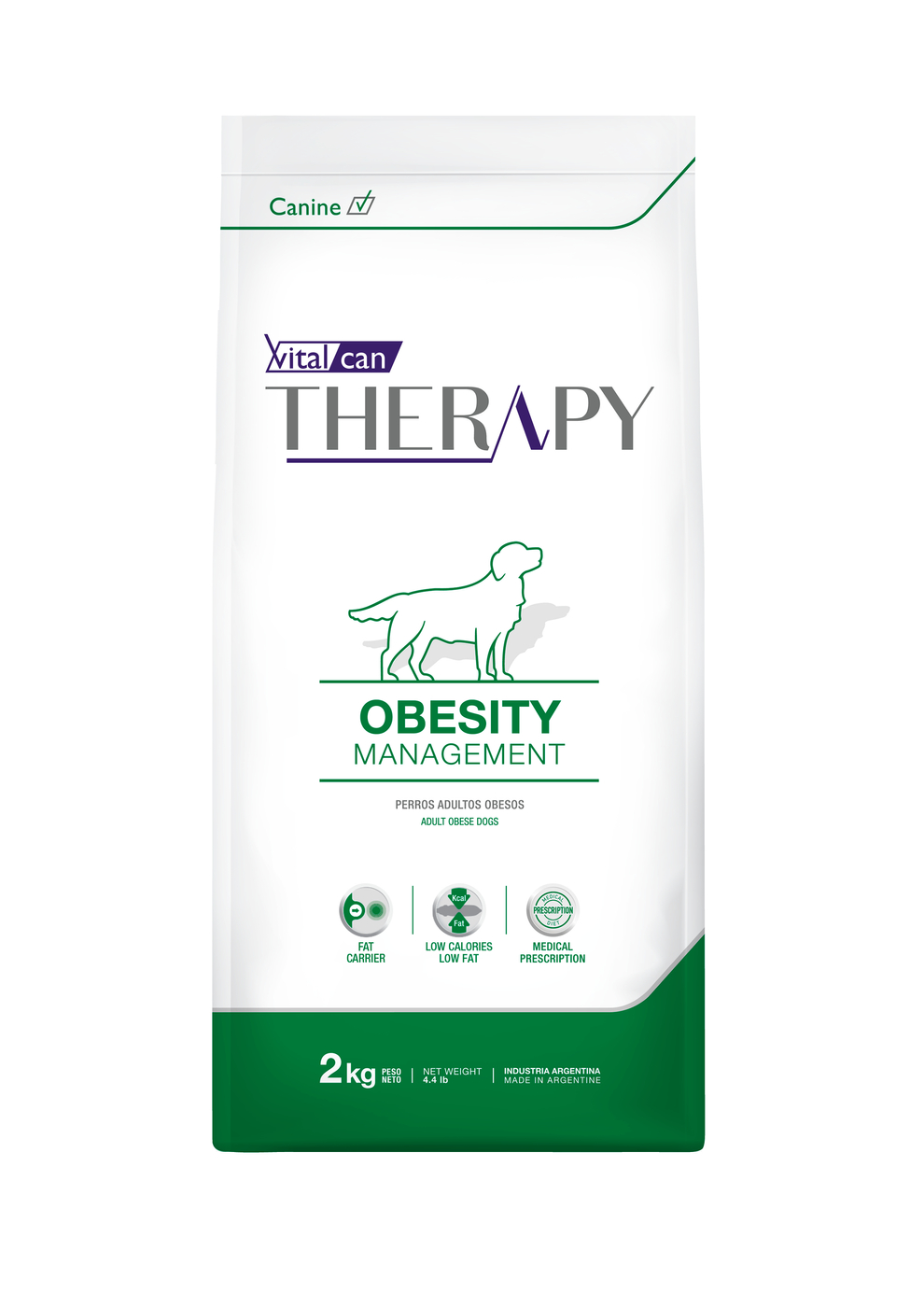 Canine Obesity And Grape Consumption Medication Management Reference: Vitalcan Therapy Canine Obesity Management 2 Kg