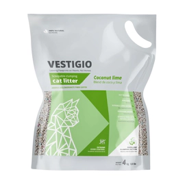 Piedras Sanitarias Gatos Bentonita Aglomerante Vestigio Coco Y Lima 4 Kg