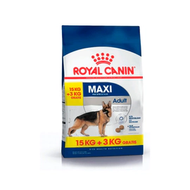 Royal Canin Maxi Adulto 15+3 kg= 18 Kg!!