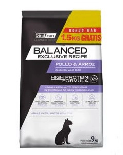 Vitalcan Balanced High Protein Gato 7.5k + 1.5 Kg GRATIS!