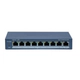 DS-3E1309P-EI - Switch 8 Puertos PoE 10/100 + 1 Uplink Gigabit. Smart. PoE Total