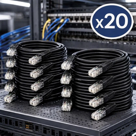KIT Patch Cord 120cm CAT6 x20 CE-4017