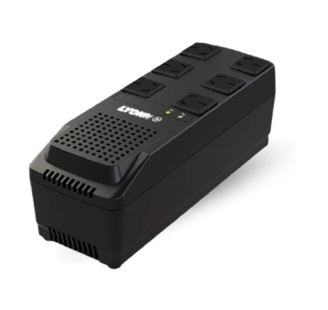 TCA-1200N-V Estabilizador 6 Tomas Lyonn 1200VA
