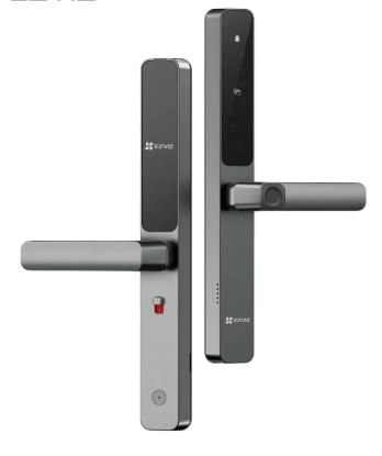 CS-DL06-R100-WBCP-GR - Cerradura Ezviz DL06 Huella,Tarjeta,Codigo. Diseño Delgad