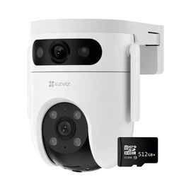 Kit Cámara de Seguridad 2K - EZVIZ - H9C - Domo PTZ - WiFi + Memoria 512GB