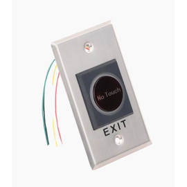 DS-K7P07 Boton Pulsador de Salida Hikvision No Touch LED NO/NC