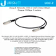 Cable de cobre SFP Ubiquiti UDC-2 UniFi 10 Gbps, 2 metros