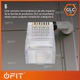 Conector Ficha RJ45 - GLC - NT2001RJ45C6 - Plug - CAT 6