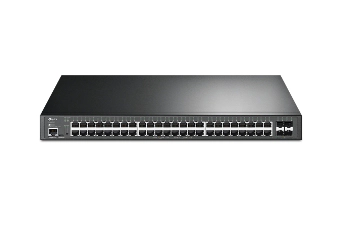 Switch JetStream de 48 puertos Gigabit y 4 puertos 10GE SFP+ L2+ con 48 puertos