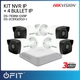 Kit Ip 7108 + 4 1023 Full Poe