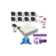 Kit Ip 7108 + 8 1023 + Fuente + Disco