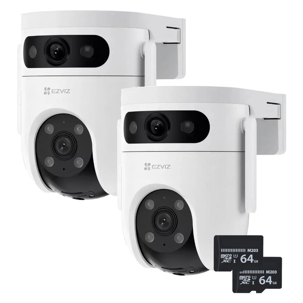 KIT H9C 5MP + 64gb x2