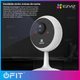 Kit x3 - Cámara Mini WiFi Interior - C1C - Ezviz - Full HD + SD 64GB