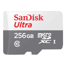Memoria Micro SD Sandisk Ultra 256GB SDSQUNR-256G-GN6TA