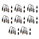 Kit x8 Par Balun + Conectores Macho y Hembra