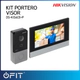 Kit Portero IP - DS-KIS603-P - Hikvision - DS-KV6113-WPE1 + DS-KH6320-WTE1