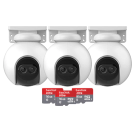 Kit Ezviz C8PF x3u + 16GB x3u