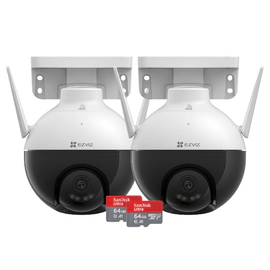 Kit Ezviz C8C x2u + 64GB x2u