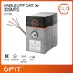 Bobina Cable UTP - GLC - CE-1102 - CAT 5E - Interior - 305m