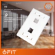 Face Plate - GLC - CE-4009 - 2 Puertos - CAT 5E/6