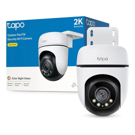 Cámaras IP - TP-Link - Tapo C510W - Resolución 2K UHD - Visión 360° - Detección