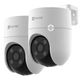 Kit x2 Cámara de Seguridad 1080P - EZVIZ - H8C - Domo PTZ - WiFi