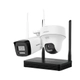 NKS422W02H Kit Wi-Fi Easy Link 4Ch + 1 Bullet 4MP Exterior + 1 Domo 4MP Interior