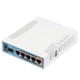 Router Microtik RB962UiGS-5HacT2HnT Dual band, Five Gigabit Ethernet ports, PoE-