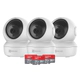 Kit x3 - Cámara Domo PT WiFi Interior - C6N - Ezviz - Full HD + 32GB