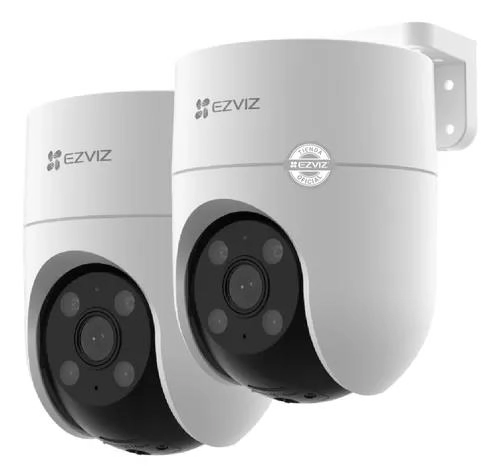 Kit x2 Cámara de Seguridad 1080P - EZVIZ - H8C - Domo PTZ - WiFi