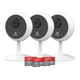 Kit x3 - Cámara Mini WiFi Interior - C1C - Ezviz - Full HD + SD 64GB