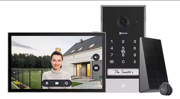 Kit Videoportero - CS-EP7-R100 - Ezviz - 2K - Exterior - WiFi + Panel Solar